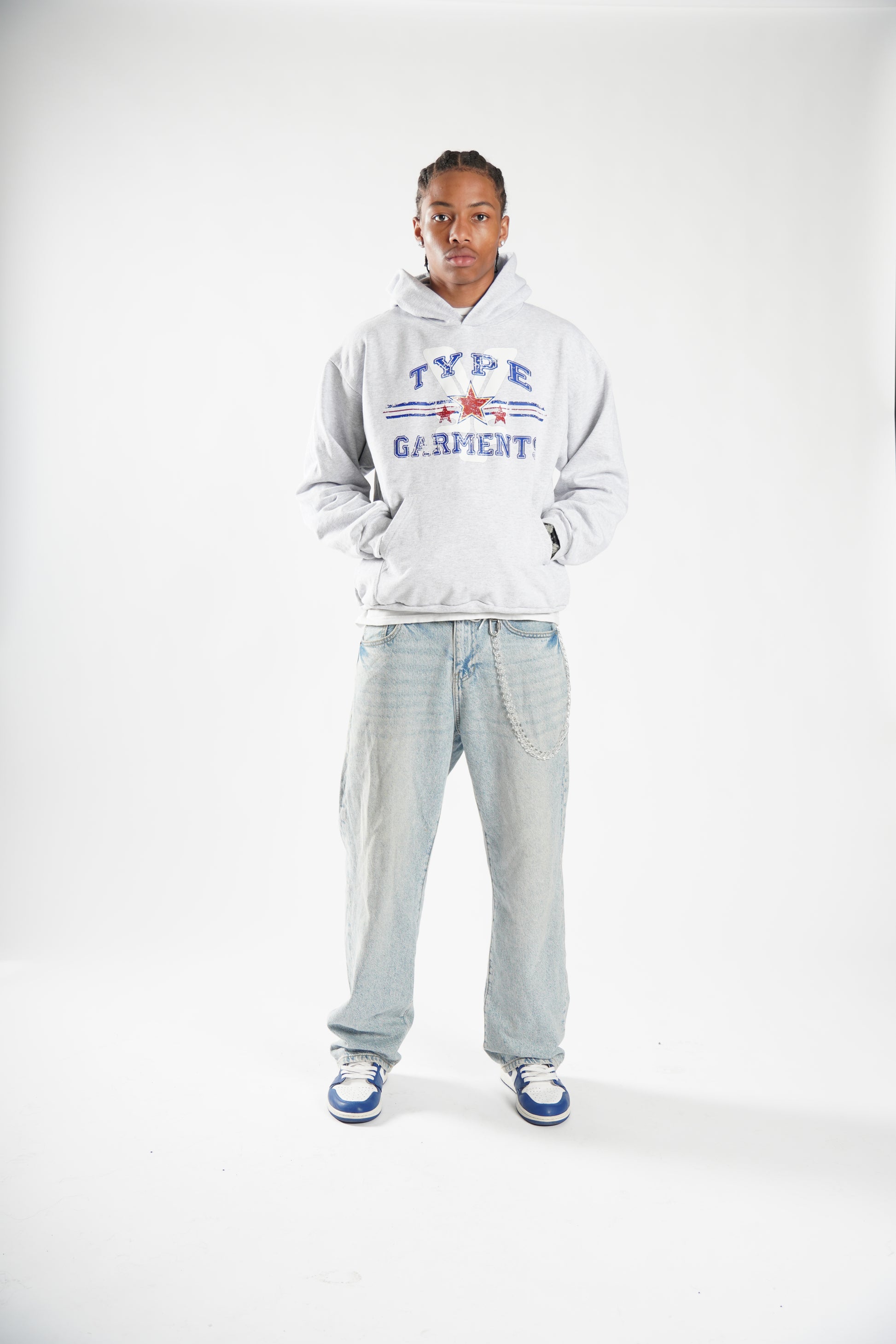 T¥PE BANNER HOODIE